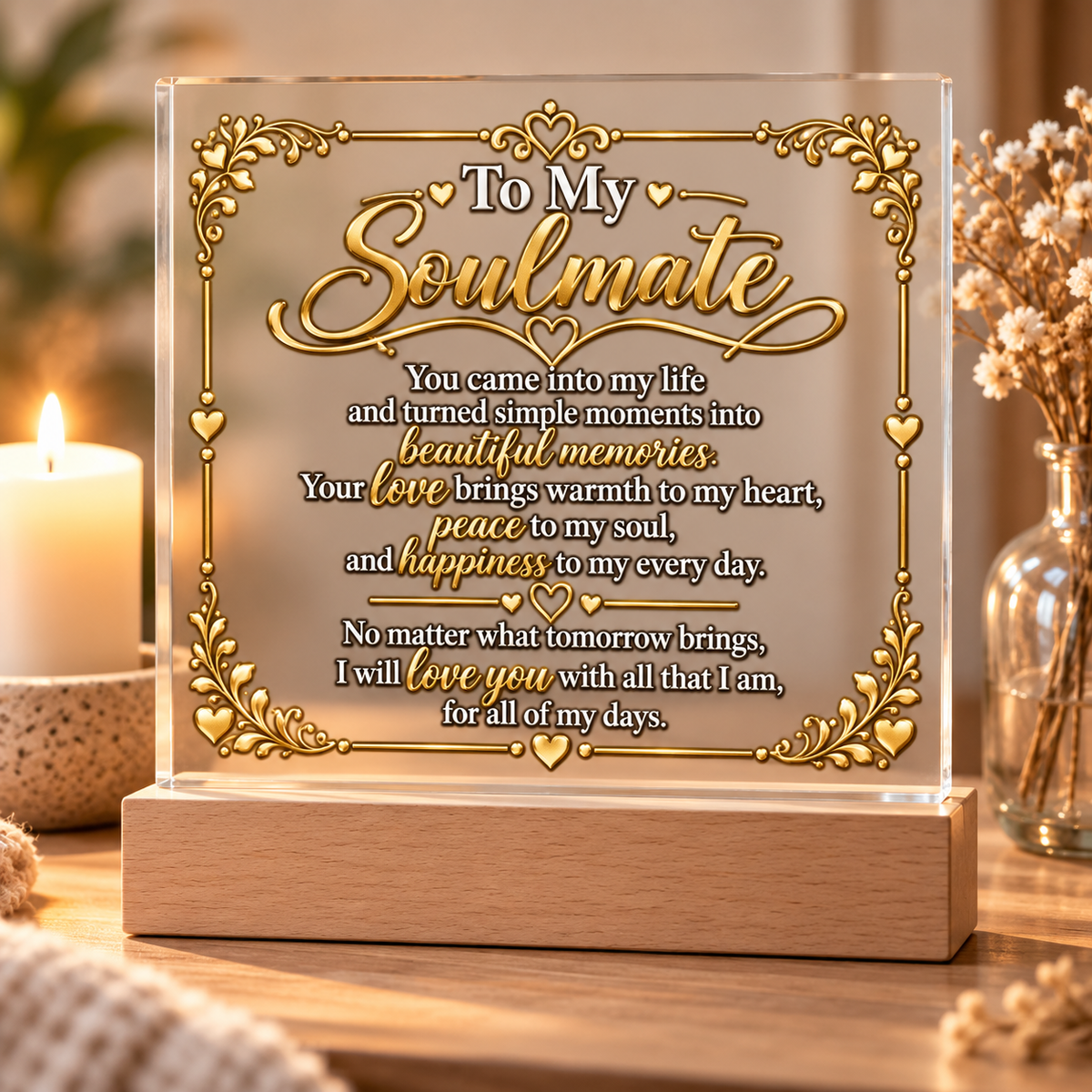 To My Soulmate|A Gift From the Heart