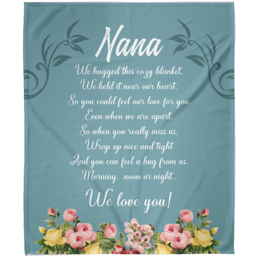 For Nana | FLM Arctic Fleece Blanket 50x60