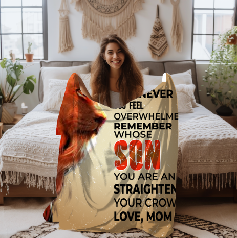 To My Son | FLM Arctic Fleece Blanket 50x60