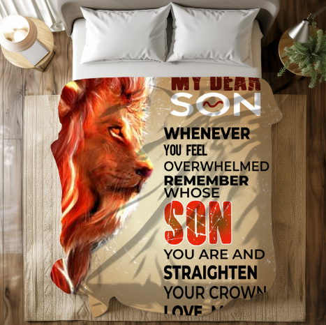 To My Son | FLM Arctic Fleece Blanket 50x60