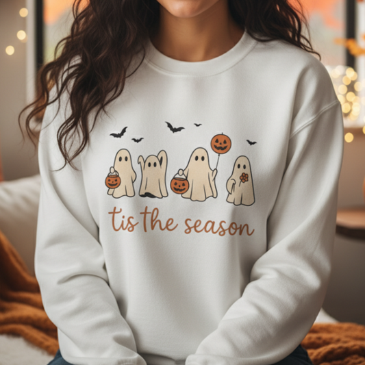 Tis the Season Ghostly Crewneck Sweatshirt