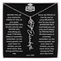 Graduation Gift - Personalized Flower Name Necklace