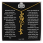 Graduation Gift - Personalized Flower Name Necklace