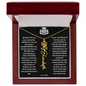 Graduation Gift - Personalized Flower Name Necklace
