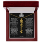 Graduation Gift - Personalized Flower Name Necklace