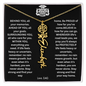 Graduation Gift - Personalized Flower Name Necklace