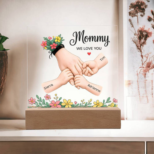 Personalized Mom Plaque That Brings Her to Tears