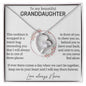 To My Beautiful Granddaughter | Forever Love Necklace