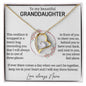 To My Beautiful Granddaughter | Forever Love Necklace